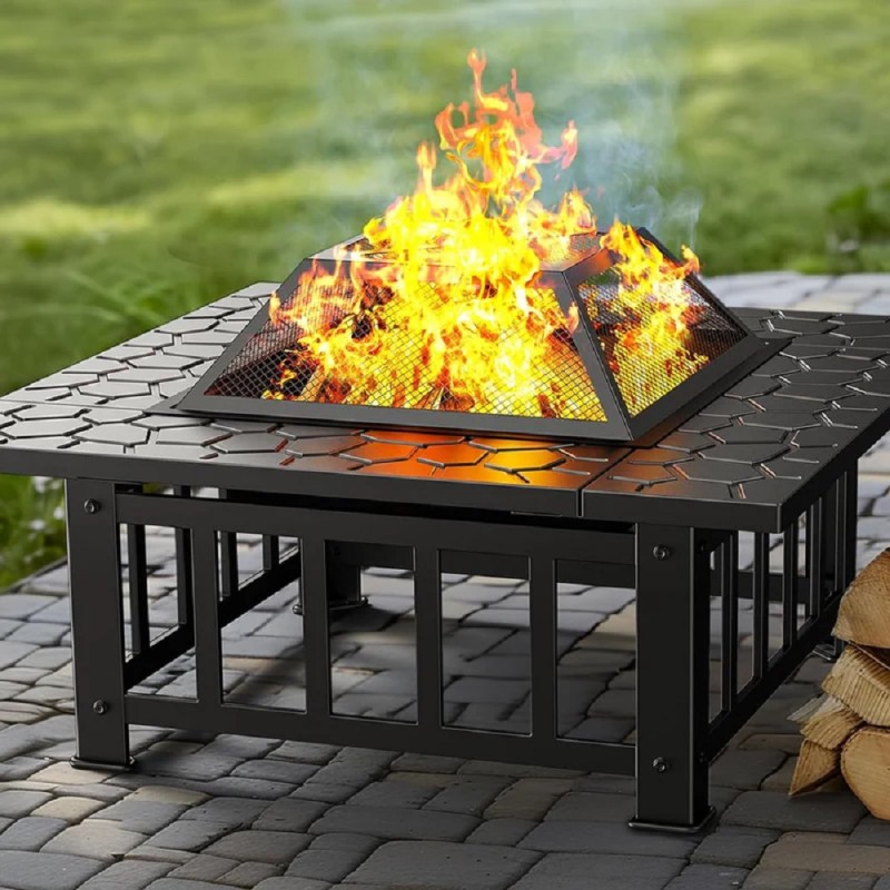 FIRE PIT 3в1 барбекю, камина, ледарка