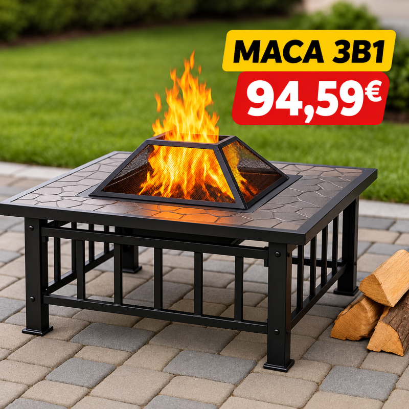 FIRE PIT 3в1 барбекю, камина, ледарка